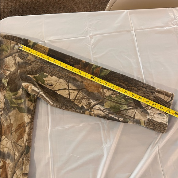 Walls Realtree Shirt Camo Mens Med Long Sleeve Button Up USA Green Vintage - Picture 8 of 8